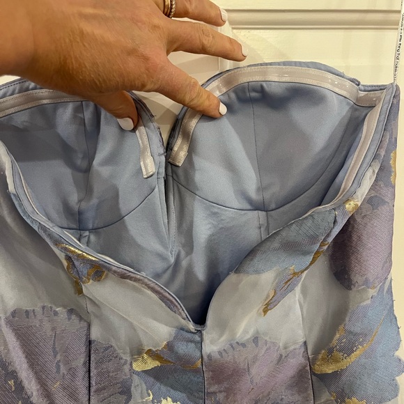 Katie May Ursula Elegant Floral Strapless Dress - Picture 5 of 7